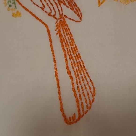 VintagevHand Stitched Kentucky State Bird & Flower - Picture 5 of 14